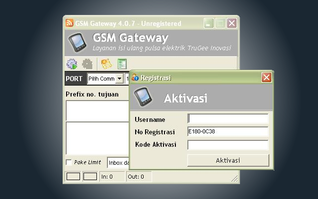 Aplikasi SMS Gateway